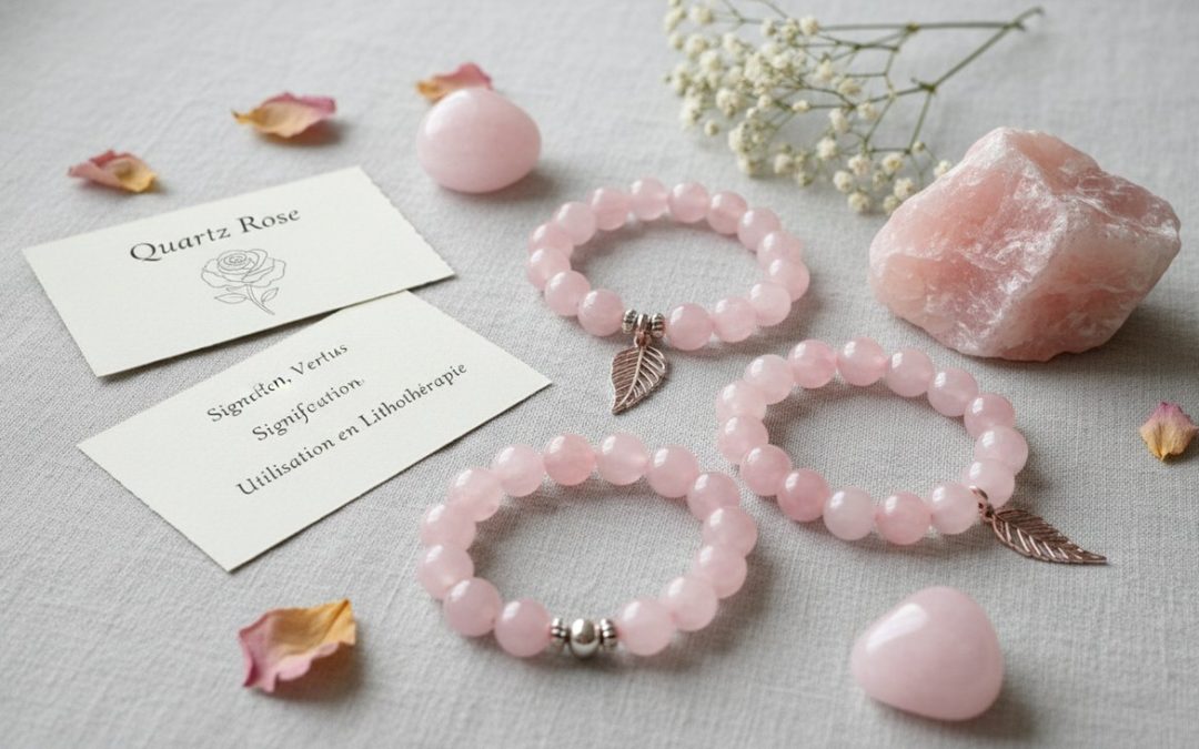 Quartz rose : signification, vertus et utilisation en lithothérapie