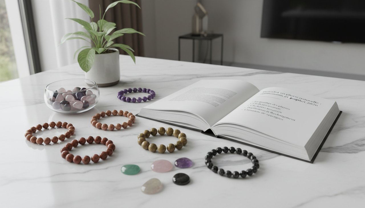 Bracelet en pierre naturelle : significations et guide complet 2026