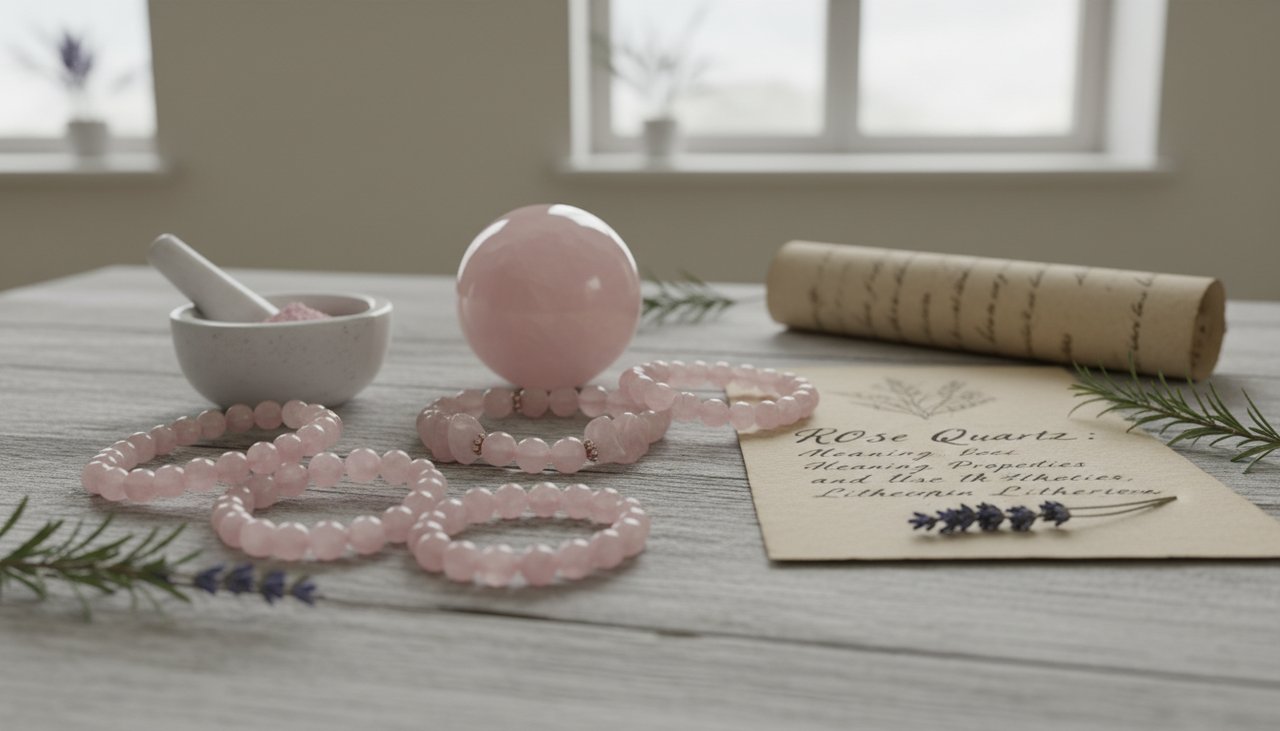 Quartz rose : signification, vertus et utilisation en lithothérapie