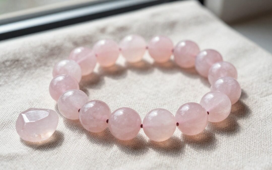 Bracelet quartz rose : signification, vertus et prix 2026