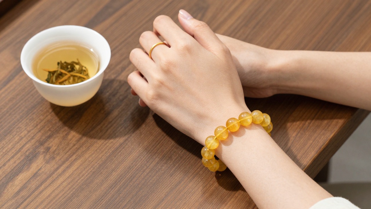 Bracelet citrine : vraie ou chauffée, vertus et entretien